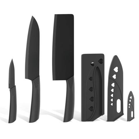 Professional 3-in-1 Stainless Steel Chef Knife Set - Kitchen Knives