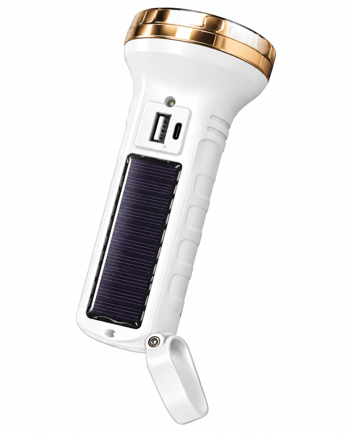 5-in-1 Solar Powered LED Emergency Flashlight