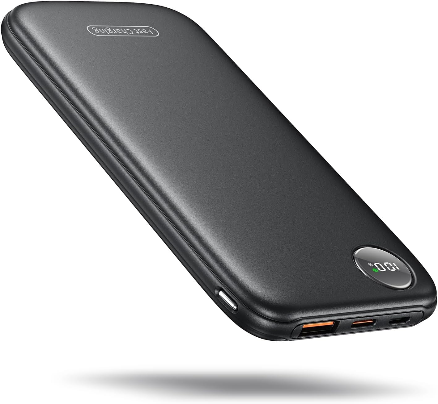 Ntaanoo 22.5W Fast-Charging 10,000 mAh PowerBank with Digital Display