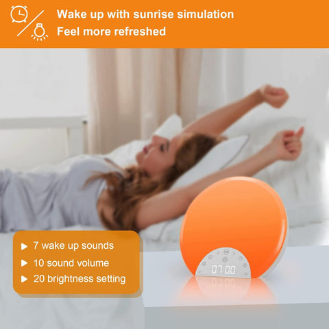 RISE LED Alarm with Sound