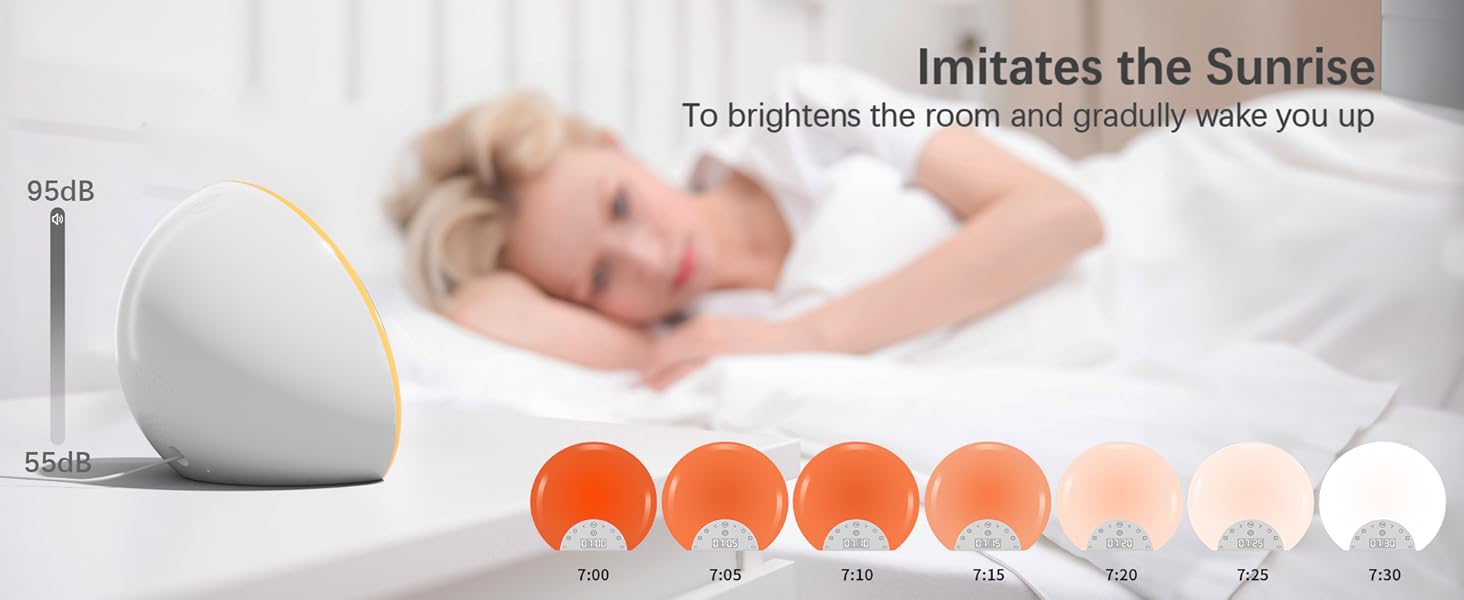 RISE LED Alarm with Sound