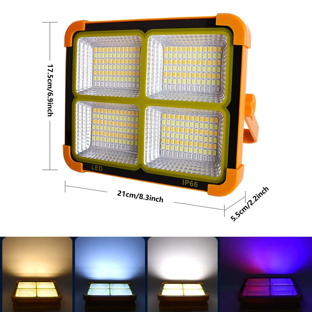 RECHARGEABLE SOLAR LED LIGHT