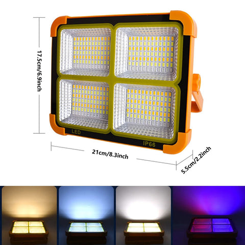 RECHARGEABLE SOLAR LED LIGHT