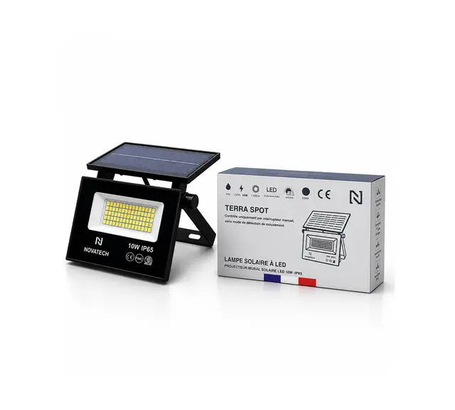 TERRA SPOT 6500K 10W SUPER-BRIGHT WATERPROOF SOLAR LED SPOT LIGHT