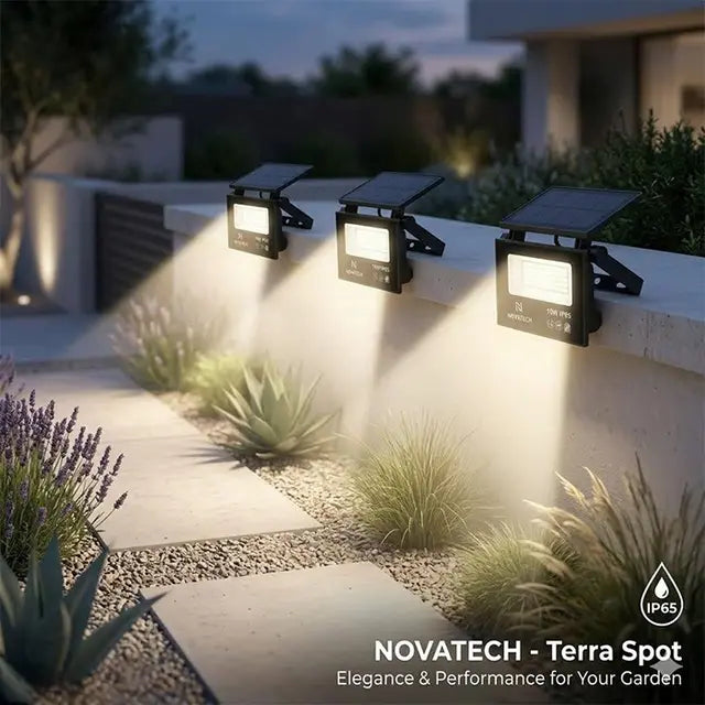 TERRA SPOT 6500K 10W SUPER-BRIGHT WATERPROOF SOLAR LED SPOT LIGHT