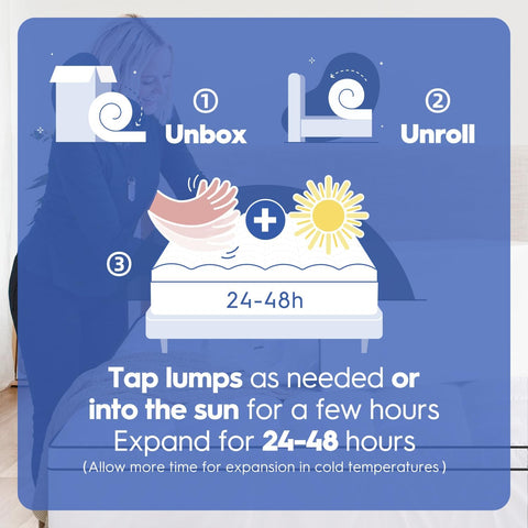 Uskrige Queen Mattress Topper, Extra Thick