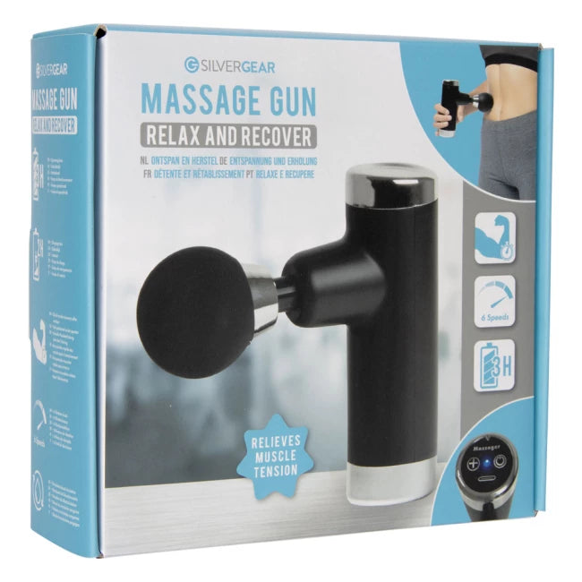 Silver Gear Massage Gun