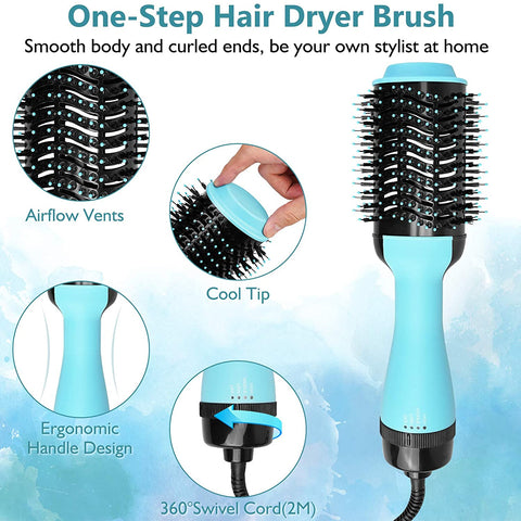 HIPPIH Hot Air Brush Styler and Dryer